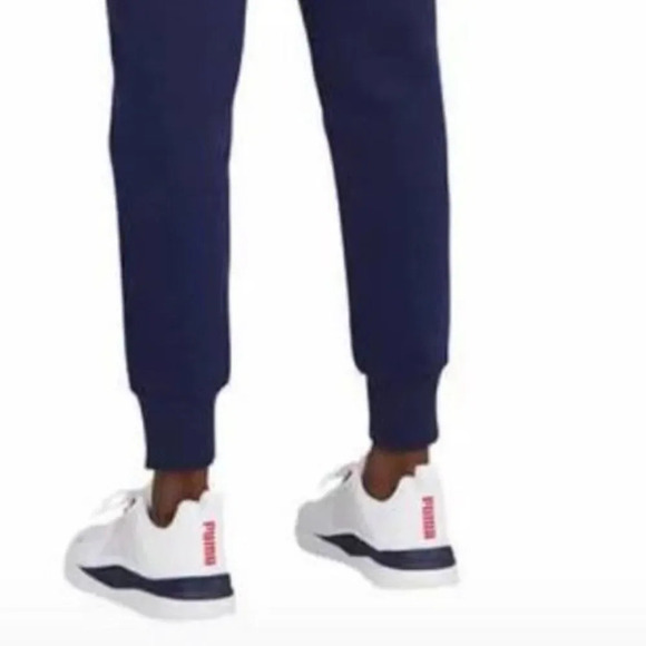 PUMA Men's Fleece Jogger Sweatpants X-Large Blue - Picture 3 of 6